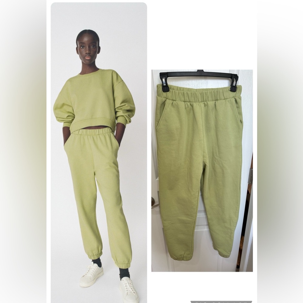 Zara plush joggers